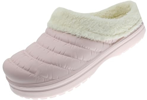 BEPPI Zuecos De Invierno Confort Em EVA Forro Suave Ligeros Antideslizantes Ideales Pasear Ocio (Rosa, Sistema tallas calzado EU, Adulto, Mujer, Números, mediano, 37)