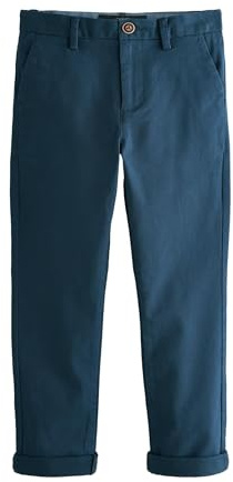NEXT Niños Pantalones Chinos elásticos de Corte estándar Azul Marino francés 5 Años
