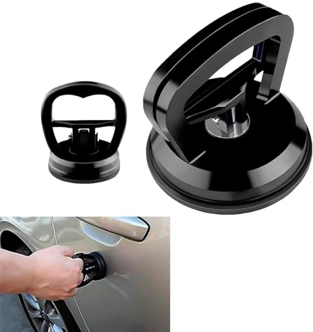 YARDNOGUE 2 Pack Car Dent Puller Kit, Powerful Dent Puller Kit, Car Dent Remover Suction Cup, Car Dent Repair Kit for Car Body Glass Screen Tiles Lifting Objects Moving (2pcs)