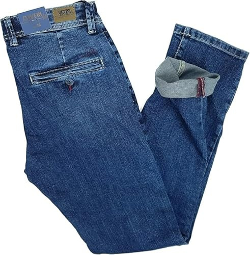 Coveri Jeans Uomo Slim Fit Elasticizzati Tasca America 46 48 50 52 54 56 (IT, Numero, 48, Regular, Regular, Denim)
