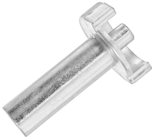 Ciieeo Pièces Détachées pour Parasol de Terrasse Extérieure en Acier Argenté, Accessoire pour Parasol Romain Fonctionnement Fluide, pour Jardin et Patio