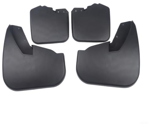 Bebykilemi Parafanghi anteriori e posteriori, per paraspruzzi con OE 1915641 1915642, per Ford Transit Custom 2012 plastica parafango fodere sostituzione diretta 4 pezzi