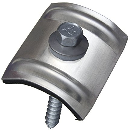 200 Kalotten Sinus blank Aluminium 24° Profil 76/18 Wellplatten + Fassadenbauschrauben 6,5x64