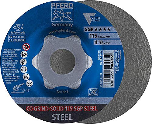 Pferd Schleifscheibe CC-Grind Solid SGP STEEL 180mm