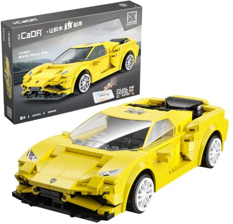 CaDA Ferngesteuertes RC EVO Race Car Blöcke 289 Elemente