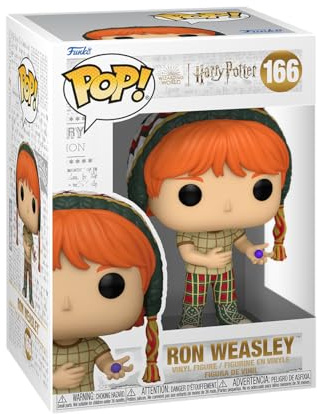 Funko POP! Harry Potter: Prisoner of Azkaban - Ron Weasley with Candy | Offizielles Fantasy Merch - Vinyl Sammelfigur als Regal Deko - Geschenkidee zum Geburtstag für Fans und Sammler
