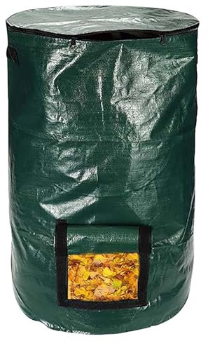 Garden Stand Up Composter,Contenitore per Compost Giardino,Compostiera Domestica,Moderna Mini Compostiera Rapida, Composter da Giardino per Balcone, Giardino e Terrazza,Cucina (34gallon)