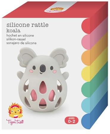 Tiger Tribe Silikon Rassel Koala - Baby Spielzeug sensorisch