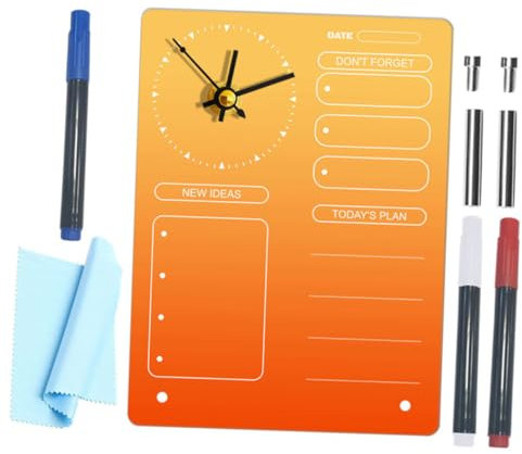 Alipis -termintafel Als Planertafel Mit Löschartenfunktion Und Memotafel Für Schreibtisch Stift Trockenlöschtafel Für Desktop