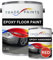 2 Pack Epoxy Garage Concrete Floor Paint - 2.5 Litre (Post Office Red)