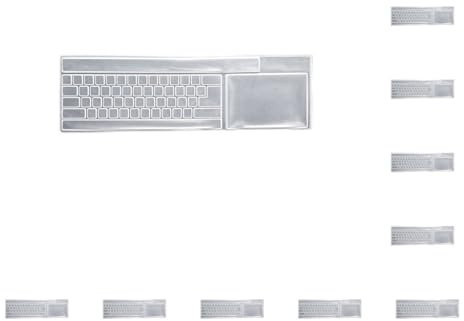 10 Set Tastatur-Abdeckungen aus Silikon für Computertastaturen, Universal-Tastatur-Schutz, Laptop-Zubehör