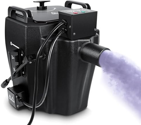 Máquina de Humo de Hielo Seco, 3500W con Control Inteligente de Temperatura, Humo de Baja Altura de Alta Densidad, Ideal para Escenarios, Fiestas y Creaciones