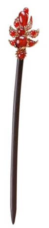 ERINGOGO Bâtonnet à Cheveux en Bois Vintage pour Femmes, Épingle à Cheveux Chinoise Élégante, Décoration de Chignon, Accessoire Rétro pour Cosplay et Soirées