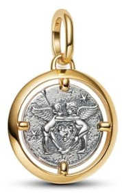 PANDORA Charm medallón 764088C01 Cupido
