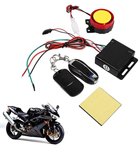 ¡Alarma antirrobo para motocicleta de 12 V con control remoto y arranque del motor para coche