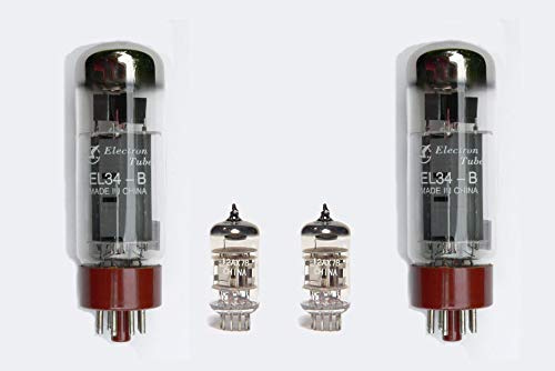 Jellyfish Audio EL34 & 12AX7/ECC83 - Kit valvola per amplificatore chitarra Blackstar HT Soloist 60