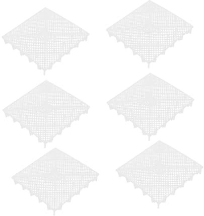 BESPORTBLE Aquarium Tank Divider 6pcs Filter Plates Wear-resistant Fish Tank Accessory