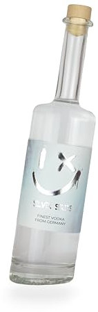 LUSTIGWASSER® SILVER SERIES Vodka · Edler deutscher Premium-Vodka aus Winterweizen & feinstem Schwarzwälder Wasser · 700 ml, 40 % Vol · weich, nussig & elegant · Geschenkidee im stilvollen Design