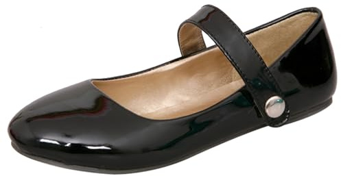 LarDorLin Patent Flat Women Round Toe Comfy Work Loafer