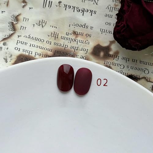 ADHERE RED Series - 12ml UV LED Gel Nail Polish, 1pc Soak Off Gel Polish for Women Nail Art Manicure Salon DIY Design at Home (Red Spider Lily)