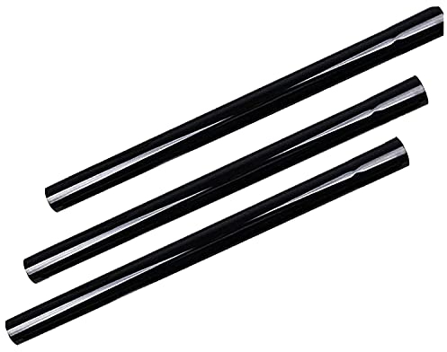 3 Pcs 1.25inch 32mm Vacuum Extension Wand 1 1/4 Plastic Wand Pipe for Vacuum Cleaner for Shop Vac Accessories Replacement Tubes Extend to 14.6 inch Long