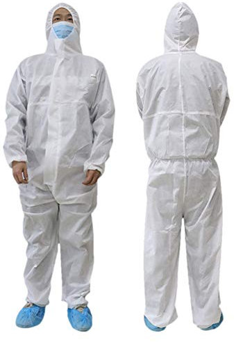 snaked cat Indumenti protettivi Tuta Bianca Indumenti protettivi Tuta Antipolvere (Bianco, XXL)