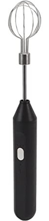Batteur à Main électrique, Fabricant de Mousse à Main Trois Vitesses Différentes pour la Cuisine (Le noir)