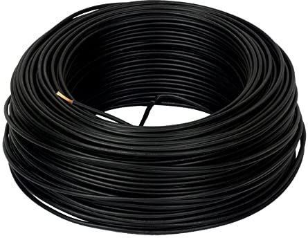 H07V-K Kabel 16 mm² schwarz 10 Meter ALPTEG