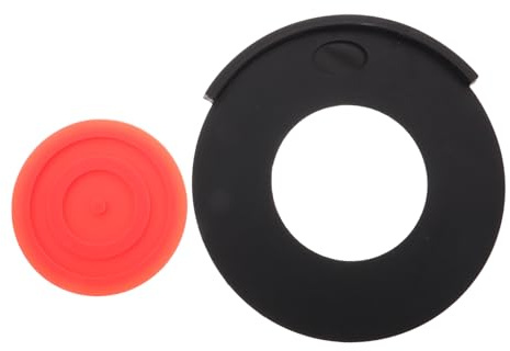 Garneck Almohadilla De Silenciosa Almohadilla De Silencio De Batería Almohadillas Para Silenciar Platillos Accesorios De Pad De Batería De Práctica Pad De Bombo Caucho Black