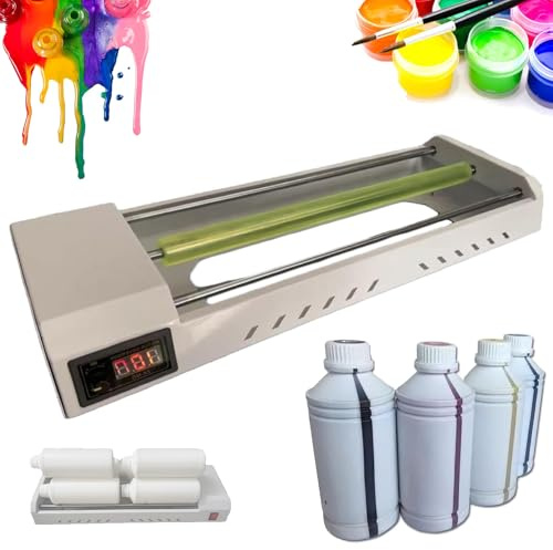 Coctelera eléctrica con pantalla digital, velocidad ajustable, capacidad para 6 botellas para mezclar tinta y acuarela