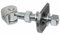Torangel einstellbar Torband Torscharnier 180 M20 Hängscharnier Anschweißplatte L. 120 mm