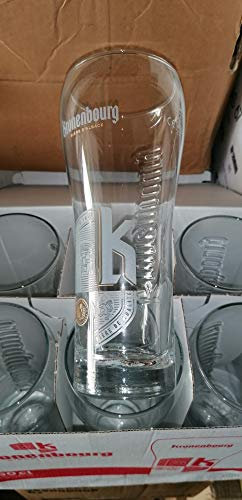 LOT DE 6 VERRES 50 CL BIERE KRONENBOURG - NEUF - TRES JOLI - MODELE 2020