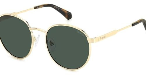 POLAROID KIDS Uni-Brille für Kinder, Gold grün, 49/17/130