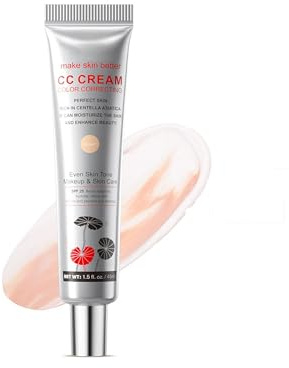 PCC PTYXIS Crema Base CC, Crema CC De Reparación De Centella Asiatica, Color #1, 62g