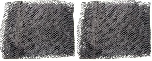 OASE 50961 Ersatznetz Profi Teichkescher, Schwarz - für alle Arbeiten im und am Gartenteich, entfernt Algen und Pflanzenresten (Packung mit 2)
