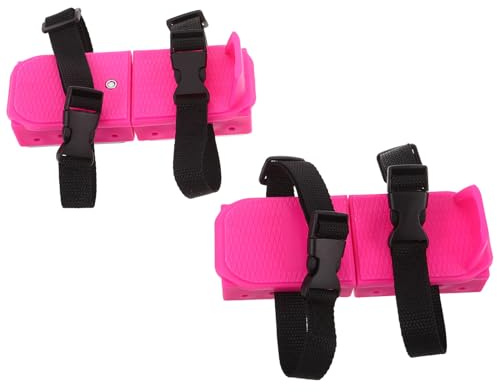 DECHOUS Pattini da Ghiaccio Regolabili per 16-21 CM Scarpe da Pattinaggio per Principianti Mini Scarponi da Sci Antiscivolo per Uso Esterno Accessori per Hockey su Ghiaccio Pattini