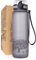 Bodhi Tree Trinkflasche 1L, hygienischer Deckel mit Sicherheitsclip, leichte langlebige Sportflasche, 1-Klick-Öffnung, umweltfreundlich, geschmacksneutral, ideal für Outdoor, Grau