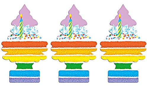 LITTLE TREES Air Freshener Tree LTZ085 Celebrate Fragrance for Car Home Boat Caravan - Triple Pack