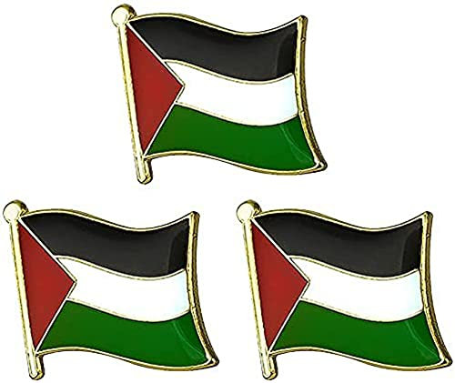 3/6/10PCS Palestine Palestinian Flag Pin Badge Lapel - Palestine National Enamel Badge Armband