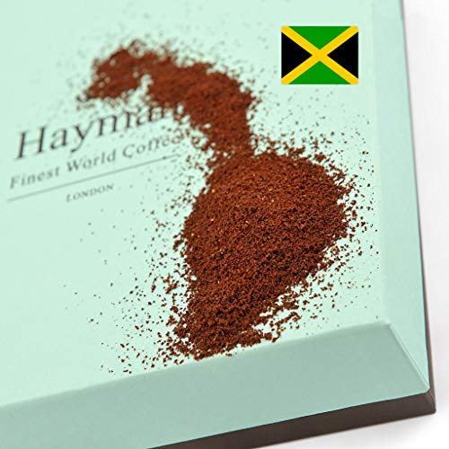 Hayman, 100% Blue Mountain Coffee From Jamaica, Ground, Medium Roast, 680g | Fresh Roasted Jamaican Coffee