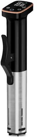 Sixfivsevn Sous Vide Cooker, Sous Vide Machine 1100 W, Immersion Circulator Precisional Cooker with Touch Control, Accurate Temperature, Ultra-quiet, IPX7 Waterproof, Fast Heating and Time Control