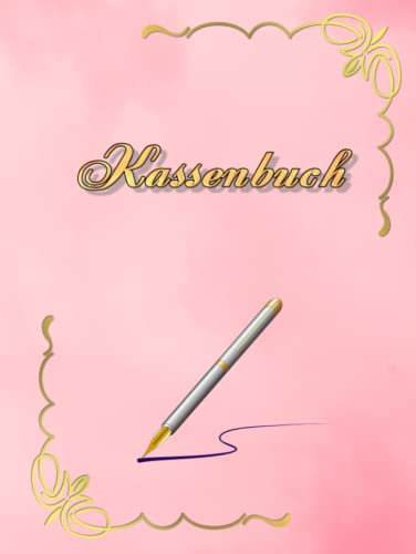 Kassenbuch Friseursalon Kleinunternehmer Mobiler Friseur Hausbesuche Barbier Budgetplaner mit Tabellen Einnahmen Ausgaben Kontoübersicht ... Finanzplaner Geschenkidee Rosa 03