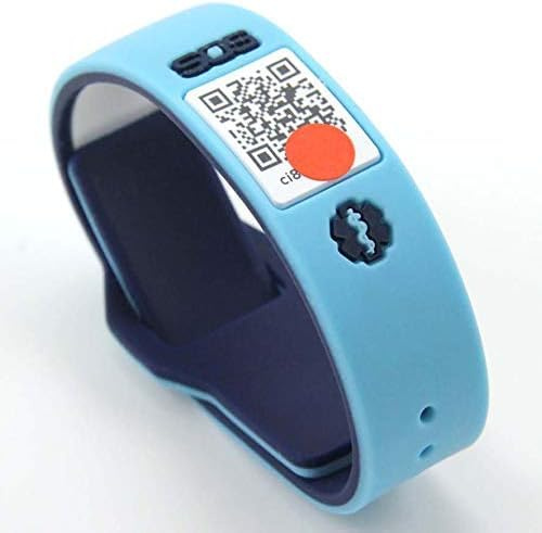 Codylife Bracelets d'identification pour enfants | Code QR | Urgences | Silicone | Personnalisé avec vos données | Bracelets pour enfants