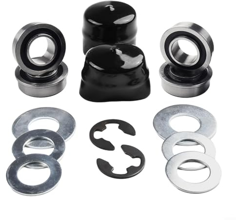 Kit de conversion de bague de roue avant en roulement pour tracteur à gazon 532009040 9040H pour tondeuse à gazon, tondeuse à gazon de jardin, kit de conversion pièce de rechange, diamètre intérieur