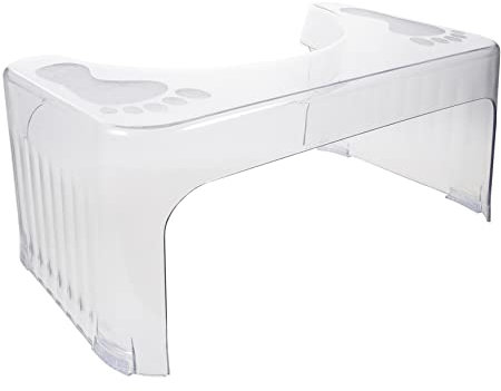 Hoement Haushaltshocker Badezimmerhocker Fußhocker Toilettenhocker Rutsch Design Junge Mädchen Erwachsene Langlebig Tragfähig