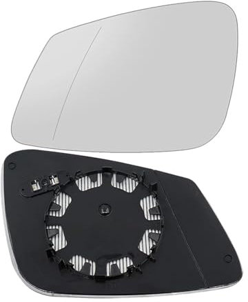 LGDONGFC Auto Spiegelglas Ersatz für BMW X1 E84 LCI 2013-2014, Beheizbar Ersatzspiegelglas mit Trägerplatte Verstellbar Außenspiegel Glas Zubehör,Left