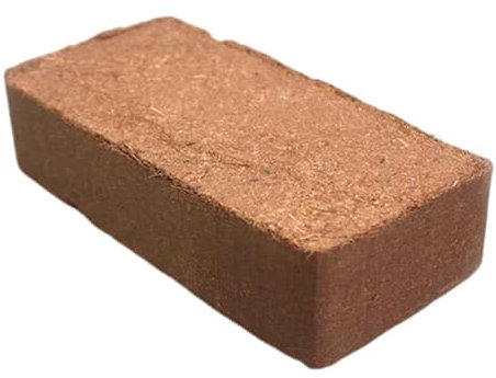 Kokosnuss Coir Ziegel - Kokosfaser -Substrat, Pflanzen Reptilienkompost | Druckgärtung zusammengedrückt, Blüten core Terrarien, zum Pflanzen von