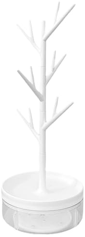 AKOOSY Expositor Creativo Para Joyas Organizador De Collares y Pulseras Forma De Árbol Para Estante De Joyería Dormitorio