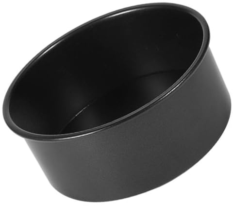 FELTECHELECTR Molde Para Hornear Pasteles Redondo 15 Cm Acero Inoxidable Antiadherente Con Fondo Extraíble Para Repostería Cocina Hogar Juego De 1 Unidad