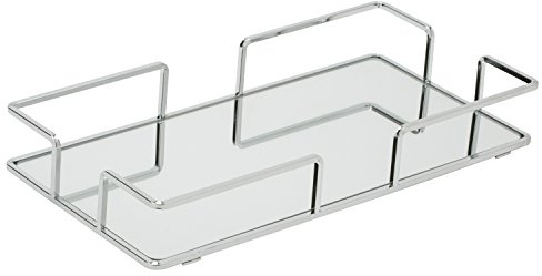 Modern Rectangular Design Mirror Vanity Tray